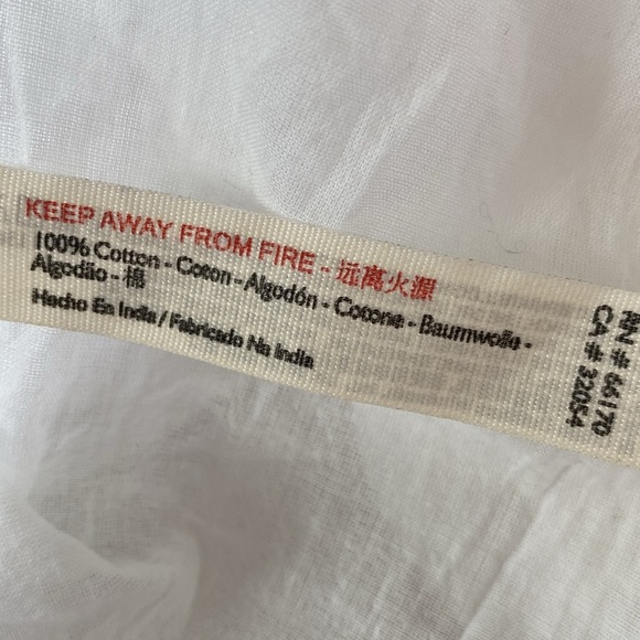 Free People Lulu Embroidered Midi Dress Drawstring Waist Endless Summer Size XS - Picture 15 of 16